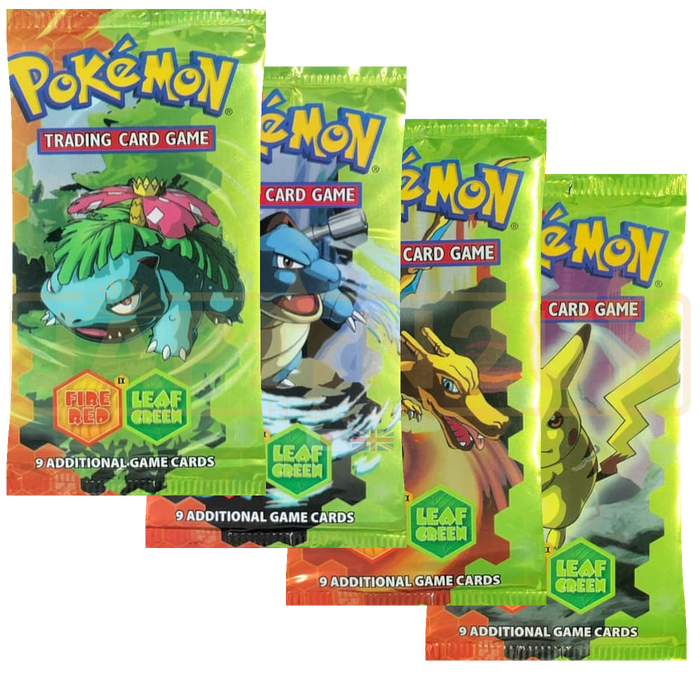 Pokemon Fire Red Leaf Green English Booster Pack