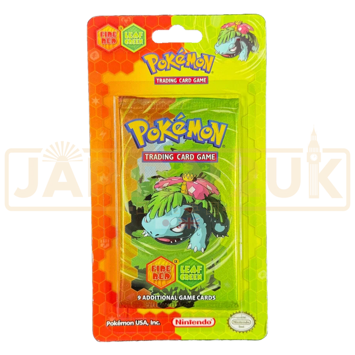 Pokemon FireRed & LeafGreen English Single Pack Blister
