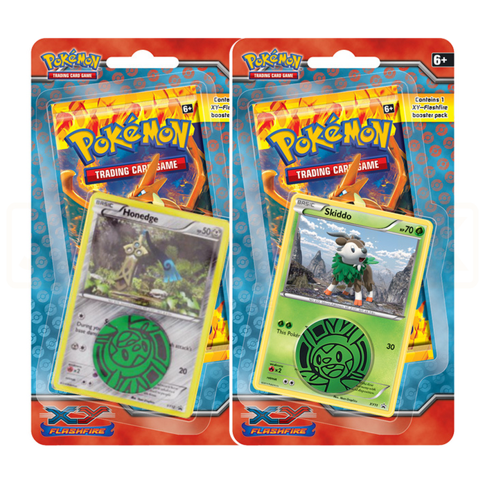 Pokemon Flashfire English Single Pack Checklane Blister