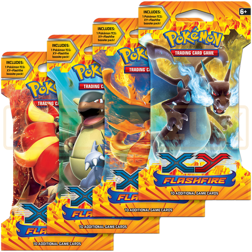 Pokemon Flashfire English Sleeved Booster Pack