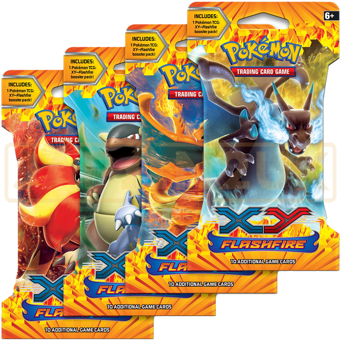 Pokemon Flashfire English Sleeved Booster Pack