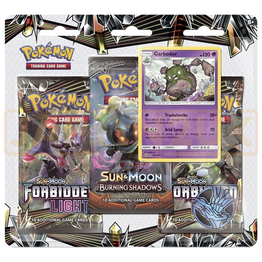 Pokemon Forbidden Light English 3-Pack Blister - Garbodor