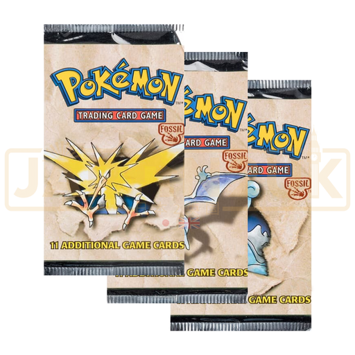 Pokemon Fossil English Booster Pack