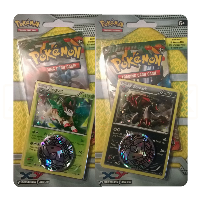Pokemon Furious Fists English Single Pack Checklane Blister