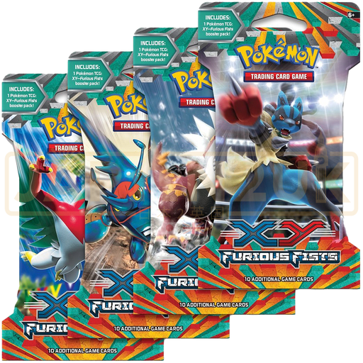 Pokemon Furious Fists English Sleeved Booster Pack