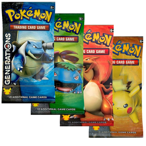 Pokemon Generations English Booster Pack
