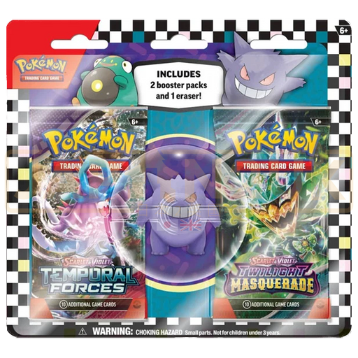 Pokemon Gengar English Eraser Blister