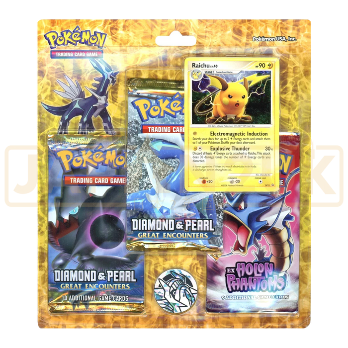 Pokemon Great Encounters English 3-Pack Blister