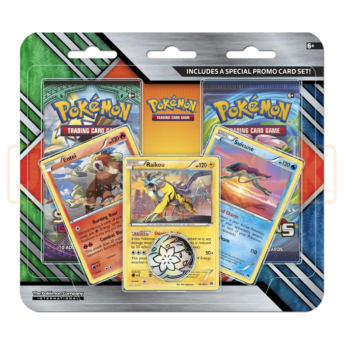 Pokemon Guardians Rising English Two Pack Blister - Legendary Beasts