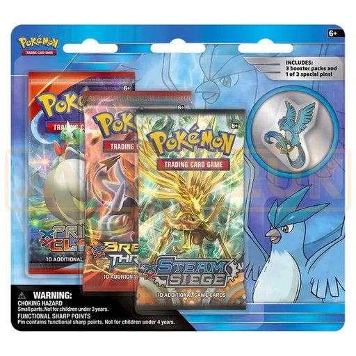Pokemon Legendary Birds Pin English 3-Pack Blister - Articuno