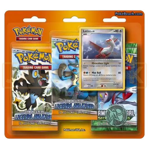 Pokemon Legends Awakened English 3-Pack Blister