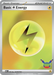 Pokemon Lightning Energy Reverse Holo 30th Celebration 30C 000/000 English Single Card