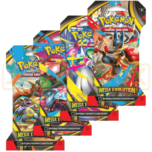 Pokemon Mega Evolution English Sleeved Booster Pack