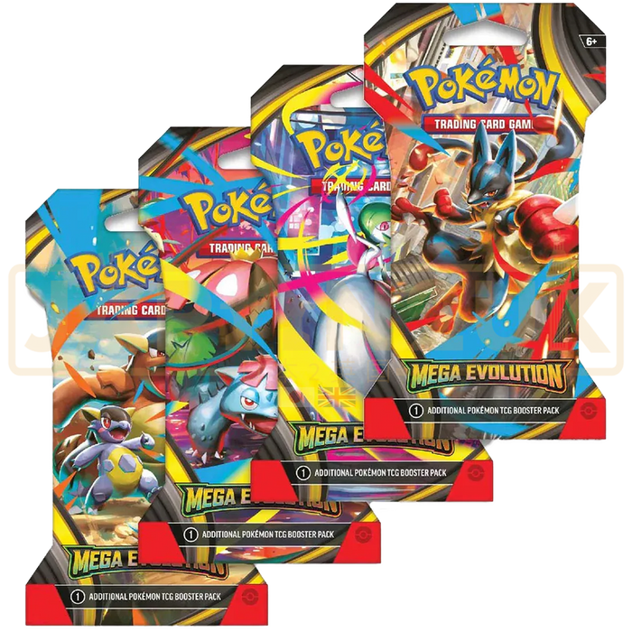Pokemon Mega Evolution English Sleeved Booster Pack