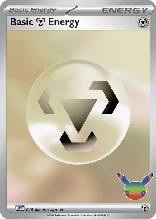 Pokemon Metal Energy Reverse Holo 30th Celebration 30C 000/000 English Single Card