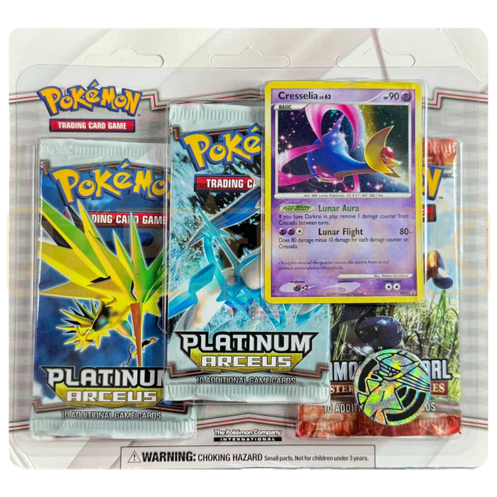 Pokemon Mysterious Treasures English 3-Pack Blister