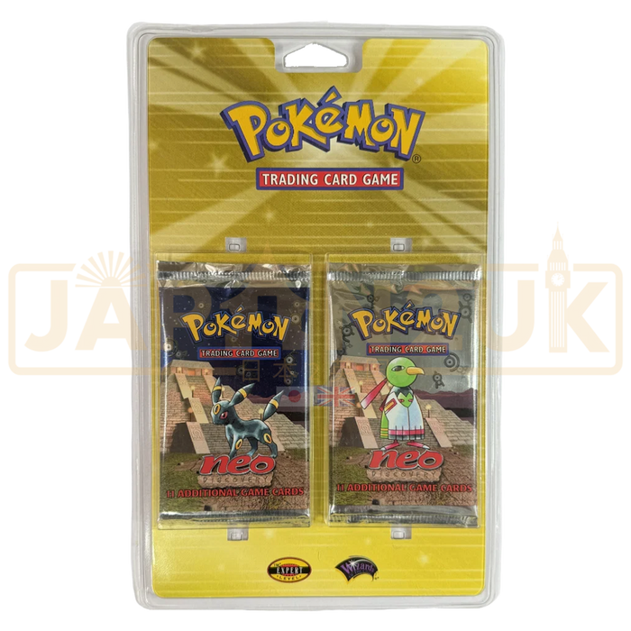 Pokemon Neo Discovery English 2-Pack Blister