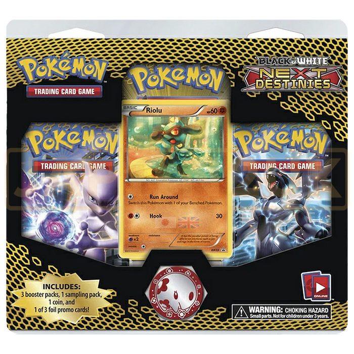 Pokemon Next Destinies English 3-Pack Blister