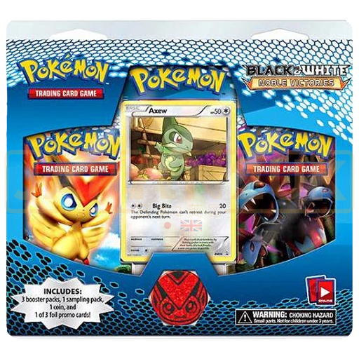 Pokemon Noble Victories English 3-Pack Blister