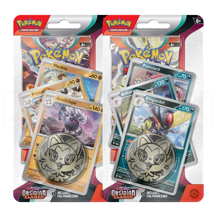 Pokemon Obsidian Flames English Premium Checklane Blister