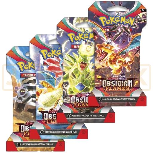 Pokemon Obsidian Flames English Sleeved Booster Pack