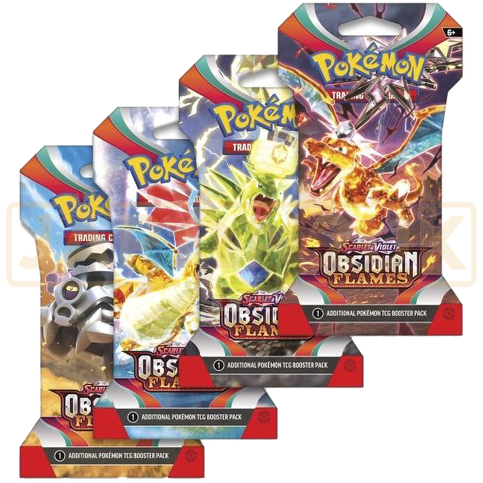Pokemon Obsidian Flames English Sleeved Booster Pack