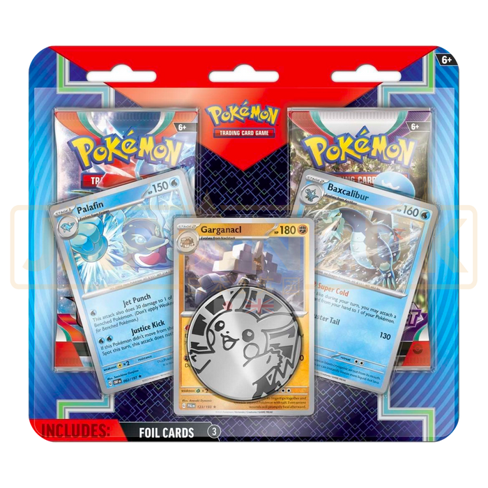 Pokemon Palafin Baxcalibur & Garganacl English Enhanced Two Pack Blister