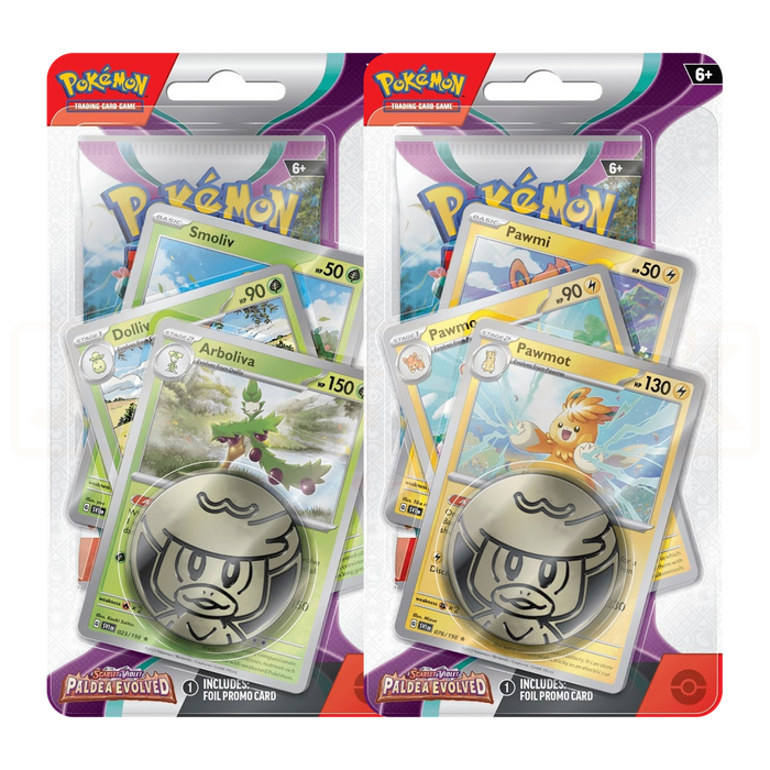 Pokemon Paldea Evolved English Premium Checklane Blister
