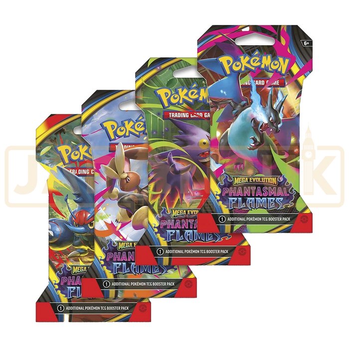 Pokemon Phantasmal Flames English Sleeved Booster Pack