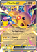 Pokemon Pikachu ex Holo 30th Celebration 30C 054/128 English Single Card