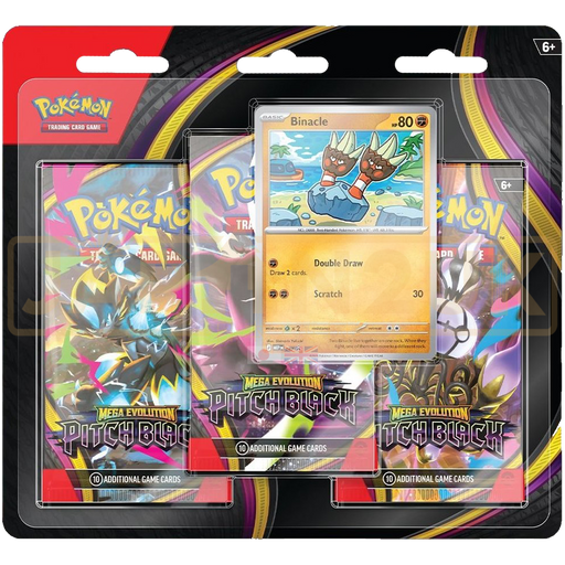Pokemon Pitch Black English 3-Pack Blister