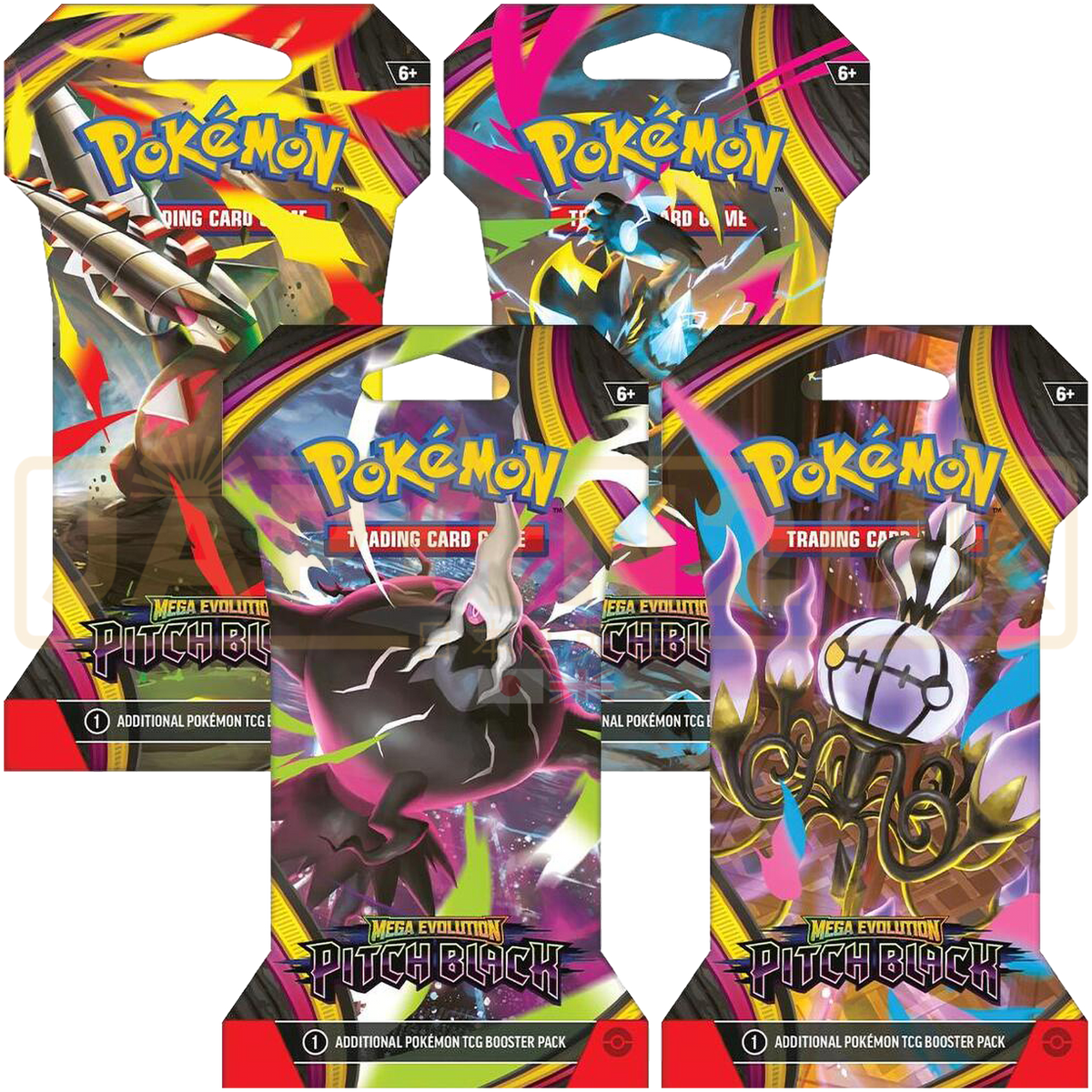 Pokemon Pitch Black English Sleeved Booster Pack. — Japan2UK