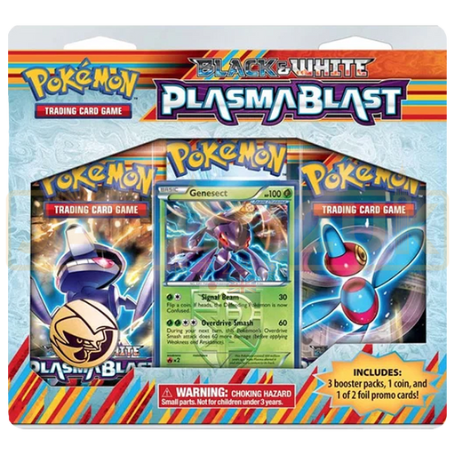 Pokemon Plasma Blast English 3-Pack Blister
