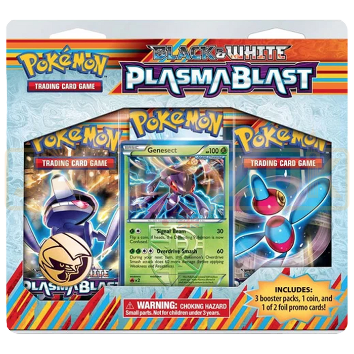 Pokemon Plasma Blast English 3-Pack Blister