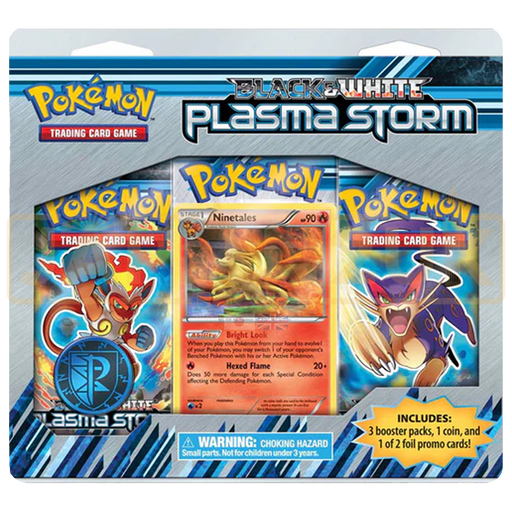 Pokemon Plasma Storm English 3-Pack Blister