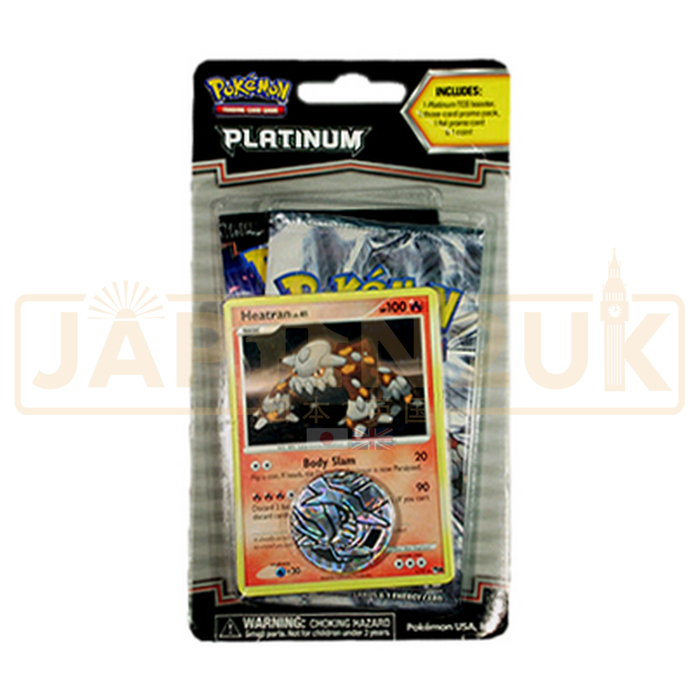 Pokemon Platinum English Two Pack Blister - Heatran