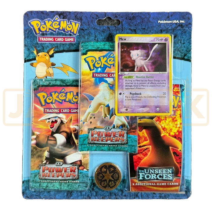 Pokemon Power Keepers English 3-Pack Blister