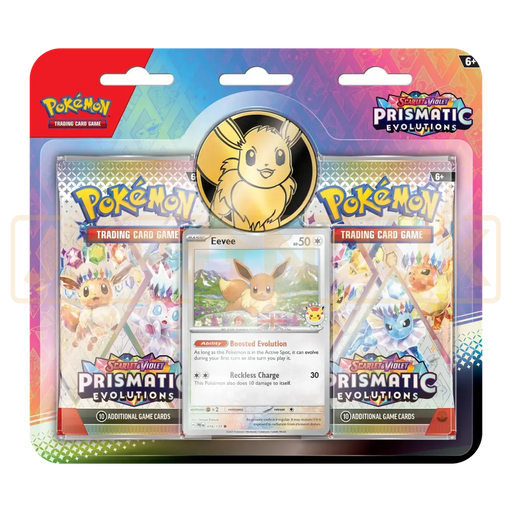 Pokemon Prismatic Evolutions Eevee Pokemon Day 2025 English Two Pack Blister