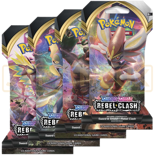 Pokemon Rebel Clash English Sleeved Booster Pack