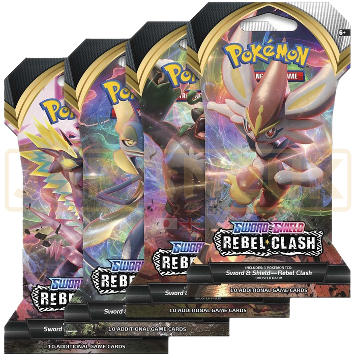 Pokemon Rebel Clash English Sleeved Booster Pack