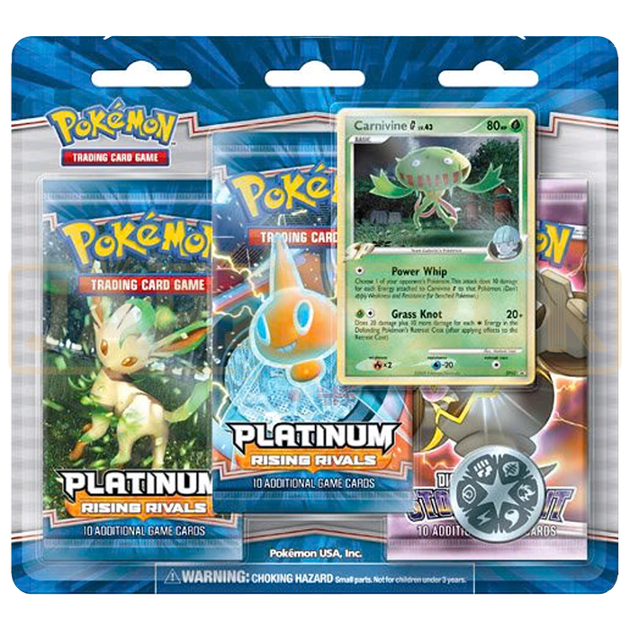 Pokemon Rising Rivals English 3-Pack Blister