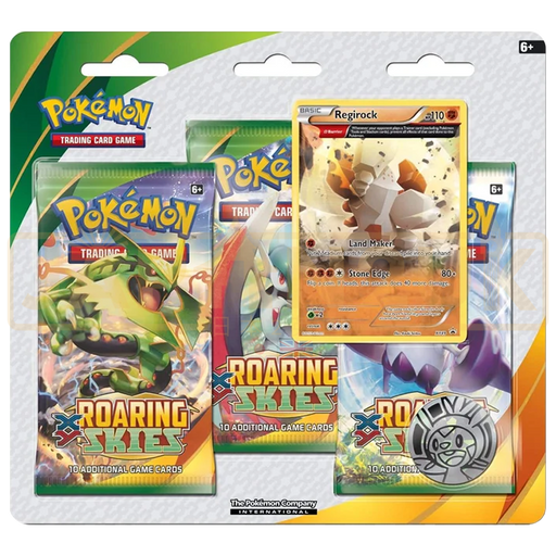 Pokemon Roaring Skies English 3-Pack Blister - Regirock