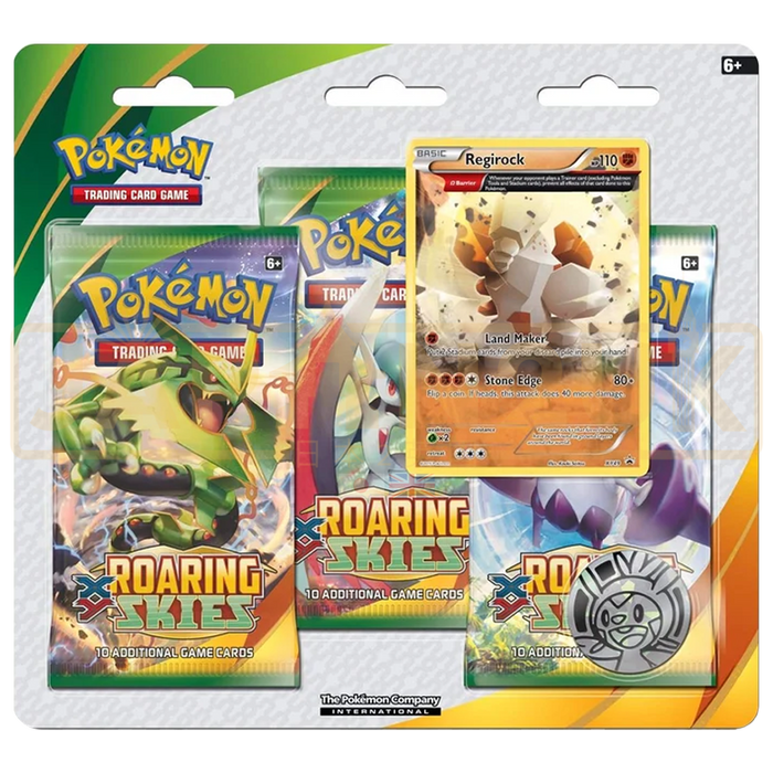 Pokemon Roaring Skies English 3-Pack Blister - Regirock