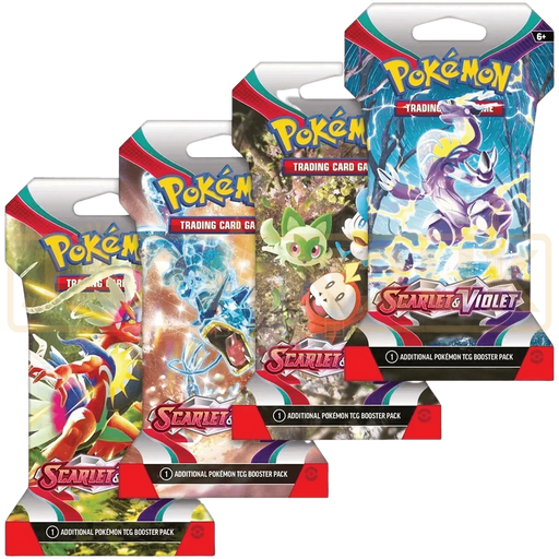 Pokemon Scarlet & Violet Base Set English Sleeved Booster Pack