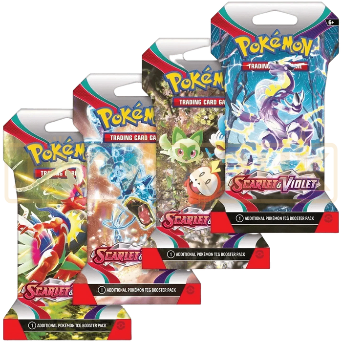 Pokemon Scarlet & Violet Base Set English Sleeved Booster Pack