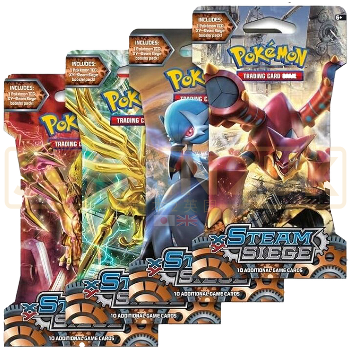 Pokemon Steam Siege English Sleeved Booster Pack