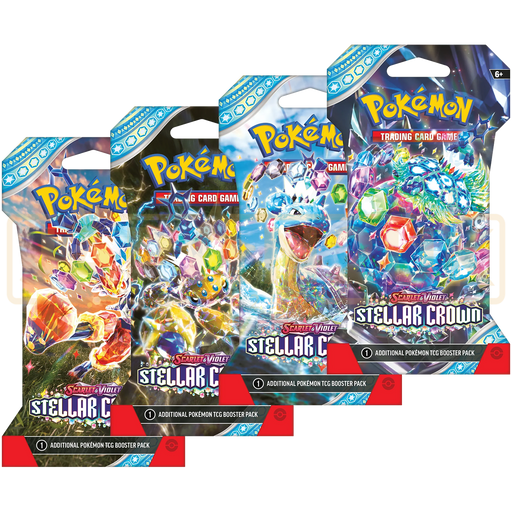 Pokemon Stellar Crown English Sleeved Booster Pack