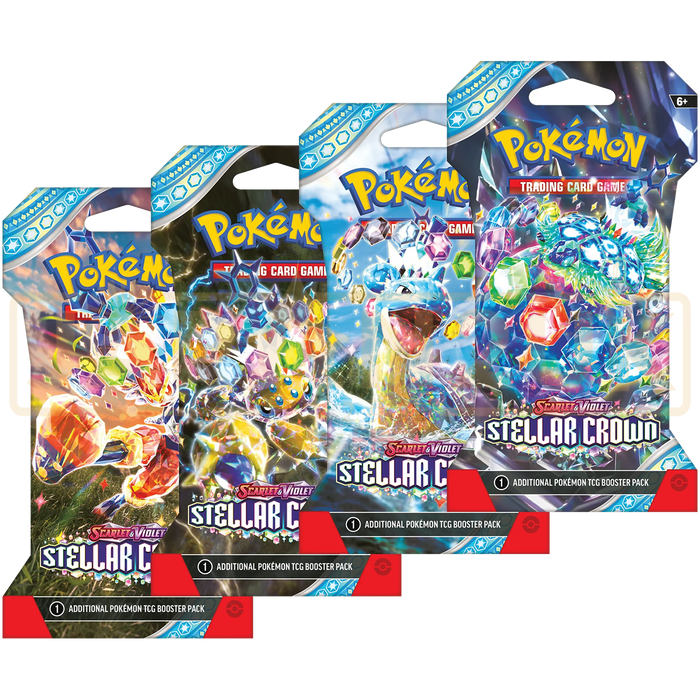 Pokemon Stellar Crown English Sleeved Booster Pack