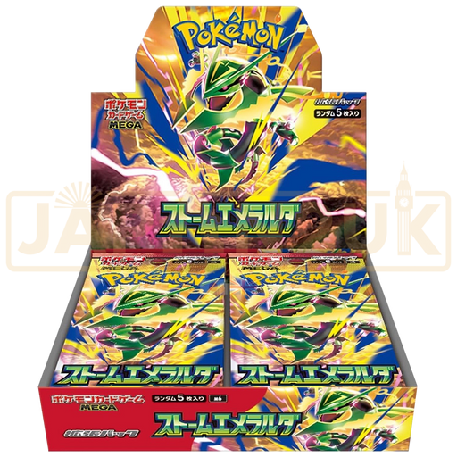 Pokemon Storm Emeralda m6 Japanese Booster Box