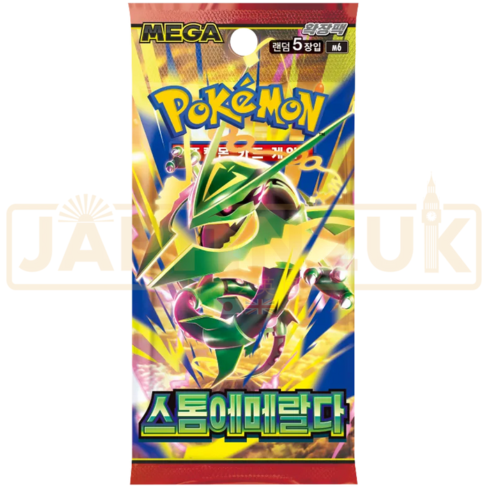 Pokemon Storm Emeralda m6 Korean Booster Pack